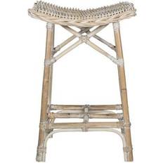 Rattan Bar Stools Safavieh Rayna Bar Stool 27.5"