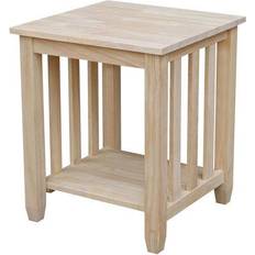 Furniture International Concepts Mission Small Table 21x21"