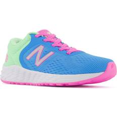 New Balance Kids' Fresh Foam Arishi v2 Bungee in Blue/Grey/Green Synthetic