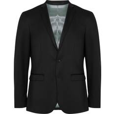 Matinique Slim Fit 2-Knopf Sakko mit Stretch-Anteil - Black
