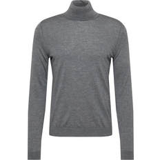 Silver - Stickade tröjor HUGO BOSS Musso Merino Polo