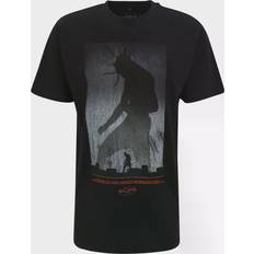 Urban Classics Maglietta Cannot Change Tee - Grigio/Rosso Chiaro/Nero/Bianco