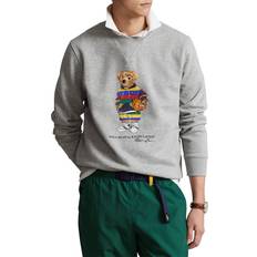 Polo bear sweatshirt Polo Ralph Lauren sweatshirt with bear print in marl