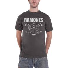 ROCK OFF Ramones T-Shirt 1974 Eagle Charcoal