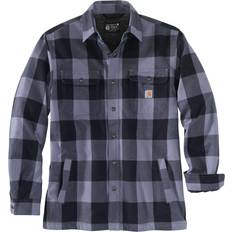 Carhartt Chemise À Carreaux Flanelle Doublée Sherpa JAC TXL vert/noir