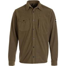 Fleece - Man Overhemden Whistler Enzo Fleece Shirt Fleeceskjorte Dark Olive