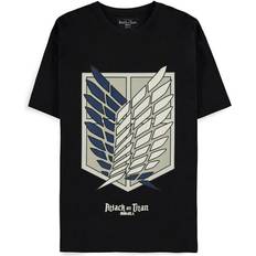 Lino Ropa Difuzed Camiseta Anime de Attack On Titan Logo UNCR462478