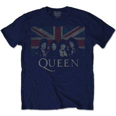Queen Vintage Union Jack T-shirt - Blue