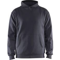 Blåkläder hoodie, Mellangrå