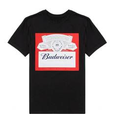 Budweiser Mens Logo T-Shirt (Black)