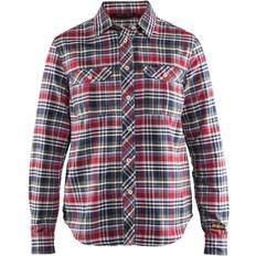 Blåkläder Camicia Di Flanella Da Donna - Rosso