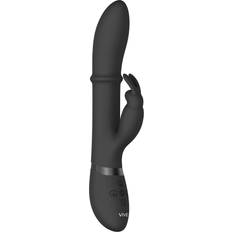Halo Ring Rabbit Vibrator Black
