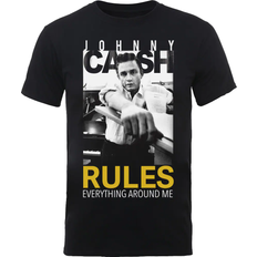 Johnny Cash: Unisex T-Shirt/Rules Everything (X-Large)