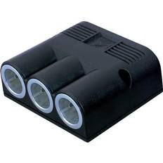 Cigarstik usb ProCar Påbygnings stikdåse triple 12/24V 20 amp