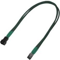 Nanoxia Forlængerkabel 3-PIN 30cm Grøn
