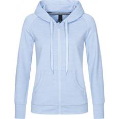 Supernatural Essential Zip Hoodie - Blue Iris Melange