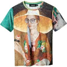 Desigual Överdelar Desigual Lebanen T-shirt - Green