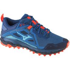 Mizuno Women's Wave Mujin Troposphere/White/Neo Lime