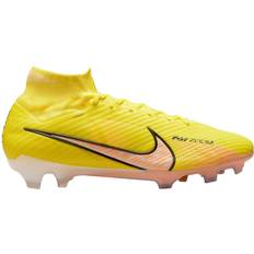 Nike Yellow Soccer Shoes Nike Zoom Mercurial Superfly 9 Elite FG - Yellow Strike/Barely Grape/Coconut Milk/Sunset Glow