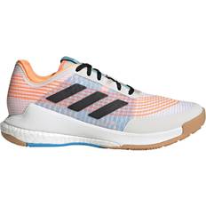 Multicolored - Women Volleyball Shoes Adidas Crazyflight W - Cloud White/Core Black/Beam Orange