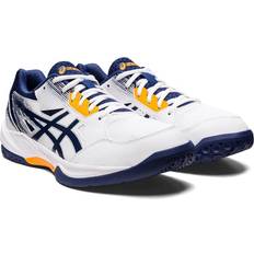 Asics Unisex Sportschoenen voor racketsport Asics Gel Task 3 - White/Deep Ocean