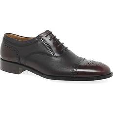 Läder Derby Loake Woodstock Wide Fit Half Brogues