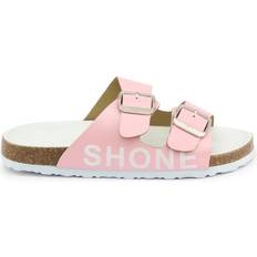 Buckle Flip Flops Children's Shoes Shone 026797 - Pink