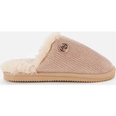 Michael Kors Women Slippers Michael Kors Women's Janis Slippers Dark Copper