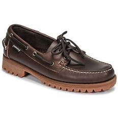 Blau - Herren Halbschuhe Sebago RANGERWAXY men's Boat Shoes in