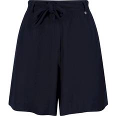 Regatta Women's Sabela Paper Bag Waist Shorts - Navy