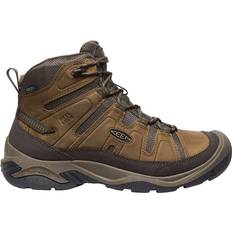 Green - Men Hiking Shoes Keen Circadia Mid M