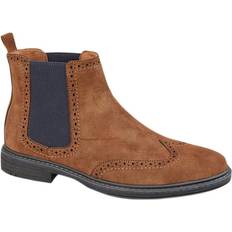 Chelsea mens Goor Mens Chelsea Boots (8 UK) (Tan)