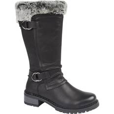 Cipriata PU Stiefel Mit Mittlerer Wade - Schwarz