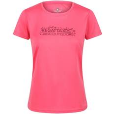 Multikleur - Vrouw T-shirts Regatta Fingal VI Logo T-shirt - Roze