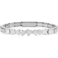 Nomination Jewellery Nomination Trendsetter Hearts Bracelet - Silver