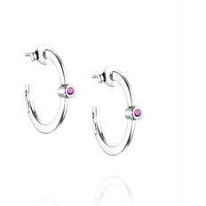 Safirer Örhängen Efva Attling Micro Blink Hoops Sapphire �rh�nge