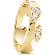 Georg Jensen Fusion Outer Ring AA - Gold/Diamonds