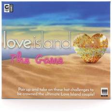 Par brætspil Ginger Fox Love Island The Game Spil hjemme baseret p� ITV2 Reality TV Show Par op og k�mpe for at blive kronet