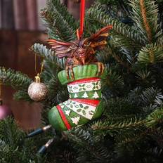 Hængende Dekorationsfigurer Nemesis Now Christmas Ornament Gremlins Mohawk Grøn Dekorationsfigur