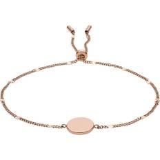 Men - Rose Gold Bracelets Fossil Women Disc Rose-Gold-Tone Bracelet