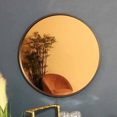 Copper Wall Mirrors Melody Maison Smoked Copper Wall Mirror 74cm