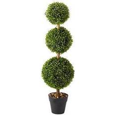 Christmas Trees Smart Garden Trio Artificial Topiary Ball Christmas Tree 80cm