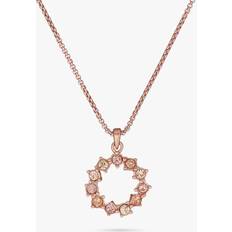 Ted Baker Cresar Pendant Necklace - Rose Gold/Multicolour