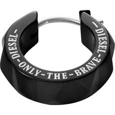 Diesel Stainless Steel Hoop Earrings