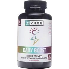 Vitamins & Supplements Zhou Nutrition Daily Boost 30 Vegetarian Capsules