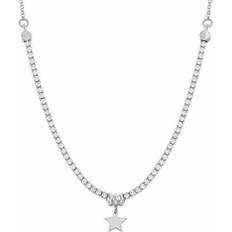 Nomination Chic & Charm Star Pendant Necklace - Silver/Transparent