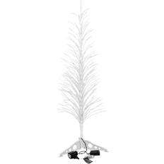 Weiß Weihnachtsdekorationen Europalms Design tree with LED cw 120cm Weihnachtsbaum