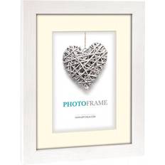 Gul - Træ Rammer Zep Regent 4 Passepartout 13x18 Cm Wood Photo Frame Hvid Ramme