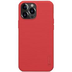Nillkin Super Frosted Shield Pro Case Cover For iPhone 13 Pro Max Red