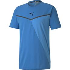 Puma Elastan/Lycra/Spandex T-shirts Puma Train Thermo R+ BND Short Sleeve Tee - Blue